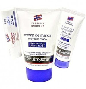 Neutrogena Crema De Manos Concentrada + Stick Labial Spf 20 (1 Envase 50 Ml + 1 Envase 4,8 G Pack)