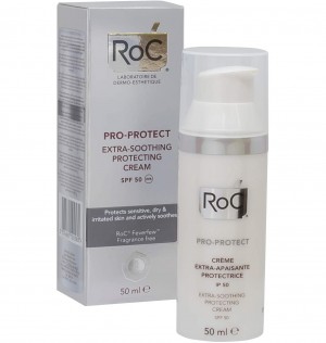 Roc Pro-Protect Crema Spf -50 Protectora - E- Reconfortante (1 Envase 50 Ml)