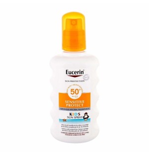 Eucerin Sun Protection 50+ Spray Infantil - Sensitive Protect (1 Envase 200 Ml)