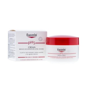 Eucerin Crema Piel Sensible Ph-5 (1 Envase 75 Ml)