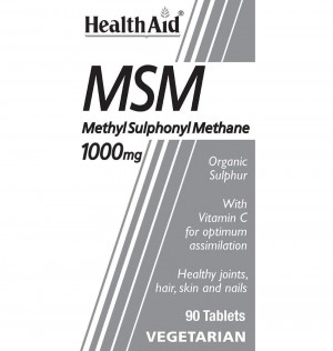 "Msm Metilsulfonilmetano 1000 Mg 90 Comp ""Health Aid"""