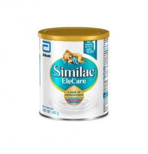 Similac Elecare, 6 Latas 400 g, Sabor Neutro. - Abbott