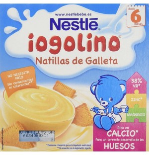 Nestle Yogolino Natillas De Galleta (4 Tarrinas 100 G)