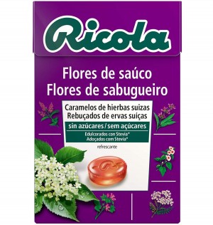 Ricola Caramelos Sin Azucar (1 Envase 50 G Sabor Flor De Sauco)