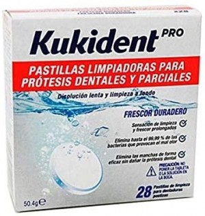 Kukident Pastillas Limpiadoras (28 Pastillas)