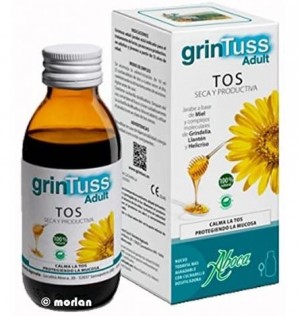 Grintuss Jarabe Con Poliresin Adultos (1 Frasco 180 Ml)