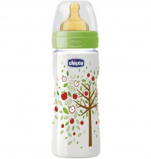 Biberon Pp T Caucho - Chicco Flujo Rapido (4M+ 330 Ml Unisex)