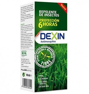 Dexin Antimosquitos Spray - Repelente De Insectos De Uso Humano (100 Ml)