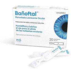 Bañoftal Gotas Oftalmicas (20 Monodosis 0,4 Ml)