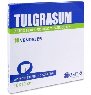 Tulgrasum - Aposito Esteril (10 Unidades 10 Cm X 10 Cm)