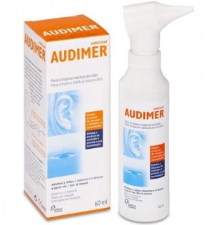 Audimer Audiclean Solucion - Limpieza Oidos (1 Envase 60 Ml)