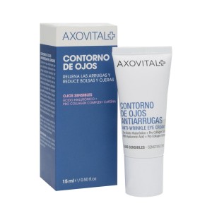 Axovital Crema Contorno Ojos Antiarrugas Rellena (1 Envase 15 Ml)