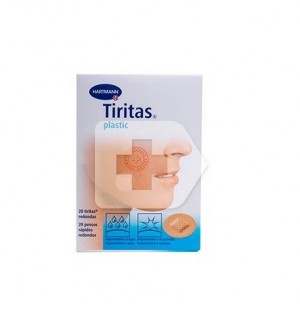 Tiritas Plastic - Aposito Adhesivo (20 Unidades Redondas 22 Mm)