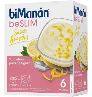 Bimanan Beslim Sustitutivo Natilla (6 Sobres 50 G Sabor Limon)