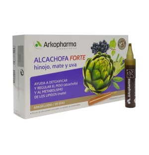 Arkofluido Alcachofa Forte (20 Ampollas Bebibles 15 Ml)