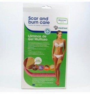 Scar And Burn Reductor De Cicatrices - Laminas De Gel Multiuso (Beige T - Gde)