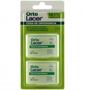 Cera Ortodoncia Protectora Rozadura - Ortolacer (14 Barritas)