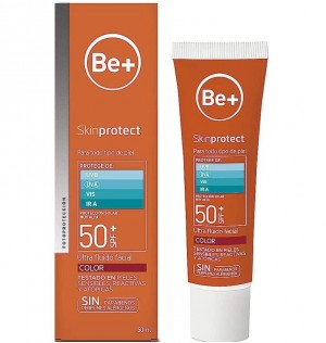 Be+ Skin Protect Ultrafluido Facial Spf50+ (1 Envase 50 Ml Color)