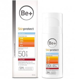 Be+ Skin Protect Piel Seca Spf50+ (1 Envase 50 Ml Color)