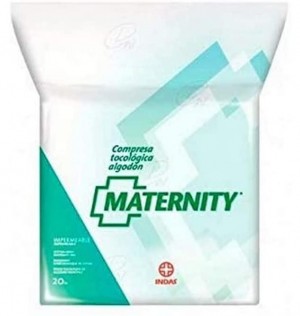 Compresas Higienicas Femeninas - Maternity Algodon (20 U)