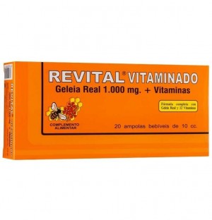 Revital Jalea Real Vitaminado Amp Bebibles (20 Ampollas)