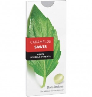 Sawes Caramelos Blister Sin Azucar (1 Envase 22 G Sabor Menthe)