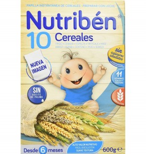 Nutriben 10 Cereales (1 Envase 600 G)