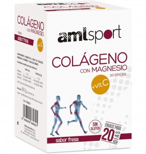 Colageno Con Magnesio + Vit C - Ana Maria Lajusticia (20 Sticks)