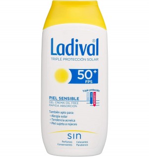 Ladival Piel Sensible Fps 50+ (1 Envase 200 Ml)