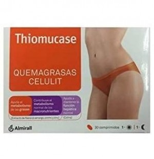 Thiomucase Quemagrasa Celulit, 30 Comprimidos. - Almirall