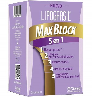 Lipograsil Maxblock 5 En 1 120 (120 Capsulas)