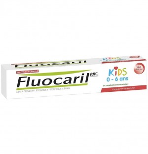 Fluocaril Kids 0-6 Años (1 Envase 50 Ml Sabor Fresa)