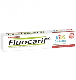 Fluocaril Kids 0-6 Años (1 Envase 50 Ml Sabor Fresa)