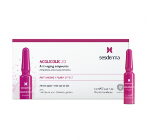Acglicolic 20 Antiaging - Flash Effect, 10 Ampollas x 1.5 ml. - Sesderma 
