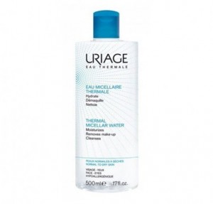 Agua Micelar Termal Pieles Normales Y Secas, 500 ml. - Uriage