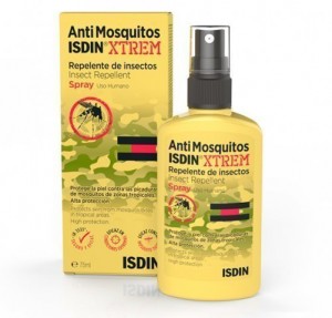 AntiMosquitos Xtrem Repelente de Insectos Spray, 75 ml. - Isdin