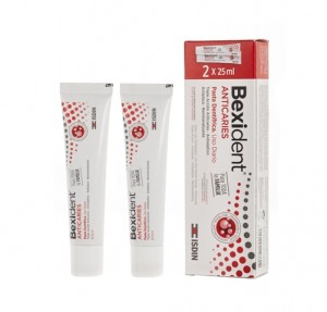 Bexident Anticaries Pasta Dentífrica, 2 X 25 ml. - Isdin