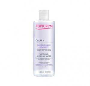 Calm+ Agua Micelar Calmante, 400 ml. - Topicrem