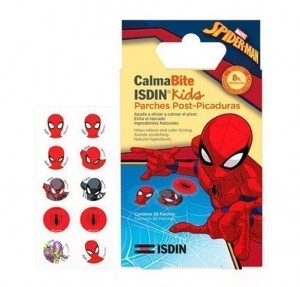 CalmaBite Kids ¨Spider-Man¨ Parches Post-Picaduras , 30 p. - Isdin