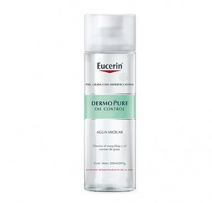 Dermopure Oil Control Agua Micelar, 200 ml. - Eucerin