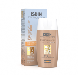 Fotoprotector Fusion Water Color  Medium, SPF 50, 50 ml. - Isdin