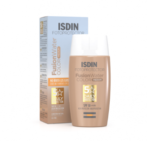 Fotoprotector Fusion Water Color SPF 50, 50 ml. - Isdin