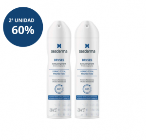 Duplo Dryses Desodorante Spray Dermo Total Protection, 2 x 150 ml. - Sesderma