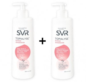 Duplo  Topialyse Crema Emoliente, 2 x 400 ml. - SVR