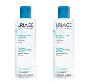Duplo Agua Micelar Termal Pieles Normales Secas, 500 ml. + 500 ml. 50% de Descuento en 2ª unidad - Uriage