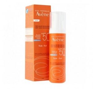 Fluido SPF 50+ Sin Perfume, 50 ml. - Avene