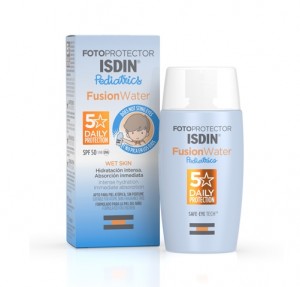 Fotoprotector Fusion Water Pediatrics SPF 50, 50 ml. - Isdin