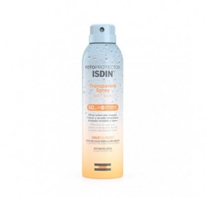 Fotoprotector Transparent Spray Wet Skin SPF 50, 250 ml. - Isdin