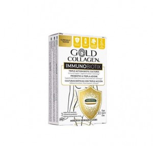 Gold Collagen Immunobiotix, 30 Comprimidos. - Areafar
