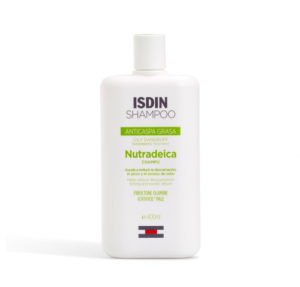 Nutradeica Champú Anticaspa Grasa, 400 ml. - Isdin